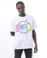  T-shirt maglia maglietta tempo libero UOMO BHMG ICONIC Bianco 2021 Cotone 