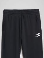  Pantaloni tuta Pants UOMO Diadora Cotone FELPATO Sweat Cuff Fleece Nero 