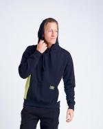  Felpa Cappuccio Hoodie UOMO Leone 1947 Nero 2021 College Ash Pullover 