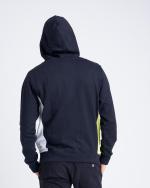  Felpa Cappuccio Hoodie UOMO Leone 1947 Nero 2021 College Ash Pullover 