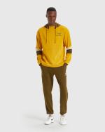 Hoodie Diadora SWEAT SHIELD Baumwolle OLIVE YELLOW FULVO Man