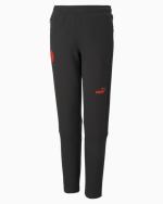 Anzughose ACM MILAN Puma Sweat CASUALS mit Reißverschlusstaschen Brushed Cotton Boy 2022 23 Asphalt Black