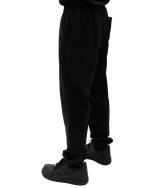 sports suit trousers KAPPA 222 BANDA 10 VALTEN Brushed Cotton with pockets Sport Street man Black
