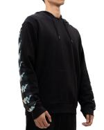 Hoodie Pullover kappa Banda 222 10 Lirt Brushed cotton Man black
