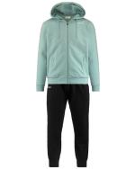  Tuta Intera Completa Tracksuit UOMO Kappa Banda 222 Turchese Logo 365 Dicero 