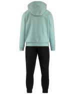  Tuta Intera Completa Tracksuit UOMO Kappa Banda 222 Turchese Logo 365 Dicero 