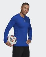  Intimo Tecnico UOMO Adidas Royal TechFit LS TOP Crew Aeroready 