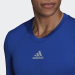  Intimo Tecnico UOMO Adidas Royal TechFit LS TOP Crew Aeroready 