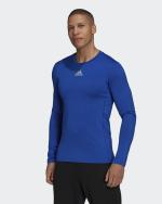  Intimo Tecnico UOMO Adidas Royal TechFit LS TOP Crew Aeroready 