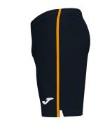Shorts Joma PADEL TENNIS OPEN III BERMUDA mit Taschen Polyester Mann Schwarz Orange