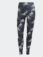 pants leggings Adidas Brand Love 7/8 Tights Running gym Black White WOMAN