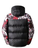 Duvet Jacket The North Face HIMALAYAN DOWN PARKA Hooded Feather D goose man Lavender Fog Cole Navin Halfdome Print