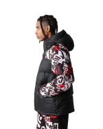 Duvet Jacket The North Face HIMALAYAN DOWN PARKA Hooded Feather D goose man Lavender Fog Cole Navin Halfdome Print