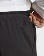  Pantaloncini Shorts UOMO Adidas Nero Cotone Jersey Big Logo Single Jersey 