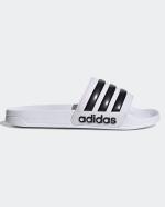  Ciabatte Gomma Doccia Flip Flops UOMO Adidas Bianco Nero ADILETTE SHOWER 