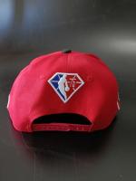  Cappello Berretto Rosso 9FIFTY Snapback chicago bulls NBA Write Lifestyle 