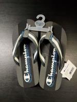  Ciabatte Infradito Mare Piscina UOMO Champion Nero WEB EVO Flip Flop Slipper 