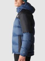 Duvet Jacket The North Face DIABLO Hooded Piuma D goose Blue man
