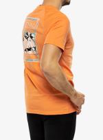 Leisure t-shirt The North Face TEE DUSTYCORALOR Cotton short sleeves Man Orange