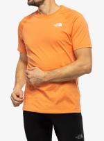 Leisure t-shirt The North Face TEE DUSTYCORALOR Cotton short sleeves Man Orange