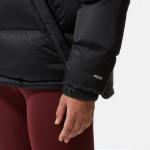 Down Jacket Jacket The North Face DIABLO Hooded Goose Feather WOMAN BLACK