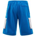 Bermudashorts kappa Banda 222 SANCIO Herren gebürstete Baumwolle mit Taschen Blue Smurf-Grey