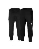 Goalkeeper pants Reusch Contest 3/4 Short Advance Black protections man