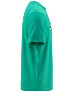  T-shirt maglia maglietta UOMO Kappa Verde LOGO ZOBI Cotone 