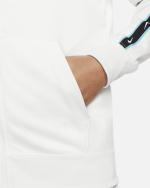 Sport suit jacket Nike Sportswear Sportswear Repeat hood full zip Polyester White Blue
