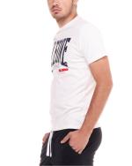 Complete leisure kit T-shirt Shorts Leone 1947 Cotton Man set t-shirt bermuda Vintage Logo White