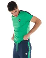 Complete leisure kit Man set t-shirt bermuda Academy 1947 Green Blue