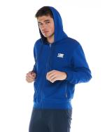  Tuta Intera Completa UOMO Leone 1947 Sporty Fluo Hoodie Blu Royal con tasche 
