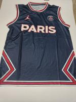  PSG Jordan Completo allenamento Training Smanicato pantaloncini UOMO Blu 2023 