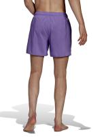 Swimsuit swimming sea Pool shorts Adidas SHORT LENGTH SOLID man Violet