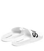  Ciabatte Sandali Mare Piscina Unisex Superga 1908 SLIDES POLYSOFT Bianco 