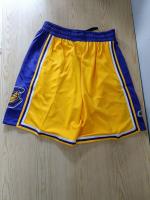 BASKETBALL shorts Los Angeles Lakers NBA Nike Anthony with Yellow polyester pockets