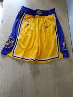 BASKETBALL shorts Los Angeles Lakers NBA Nike Anthony with Yellow polyester pockets