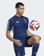 Polo AJAX AMSTERDAM Adidas Original Man Tiro 2023 24 AEROREADY Blue