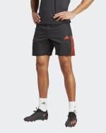 MANCHESTER UNITED MUFC Sports Shorts Adidas Men Tiro 23 Downtime Zip Pockets Microfiber 2023 24 Black