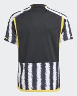  Juventus Adidas Maglia Calcio Ragazzo Bambino Bianco Nero 2023 24 Home 