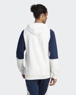 Training Sweatshirt AJAX AMSTERDAM Adidas Training Top Half Zip Hood Man 2023 24 White