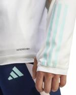  Ajax Amsterdam Adidas Felpa Allenamento Training Top Mezza zip Bianco 2023 24 