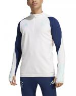 Ajax Amsterdam Adidas Felpa Allenamento Training Top Mezza zip Bianco 2023 24 