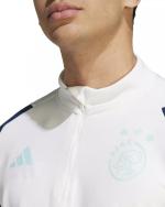  Ajax Amsterdam Adidas Felpa Allenamento Training Top Mezza zip Bianco 2023 24 