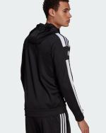 Adidas Squadra 21 Schwarzer Polyester-Hoodie für Herren