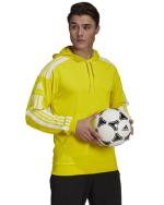 Hooded Sweatshirt Adidas Squadra 21 Polyester Men\'s Yellow