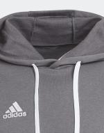  Felpa Cappuccio Hoodie UOMO Adidas ENTRADA 22 SWEAT Grigio Tasche senza zip 