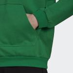  Felpa Cappuccio Hoodie UOMO Adidas Verde ENTRADA 22 SWEAT con tasche 
