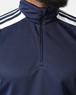  Felpa Allenamento Training Top UOMO Adidas Blu Squadra 21 Mezza zip 