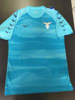 Trainingstrikot SS LAZIO MIZUNO 2023 24 Mann OFFIZIELL Hellblau mit kurzen Ärmeln